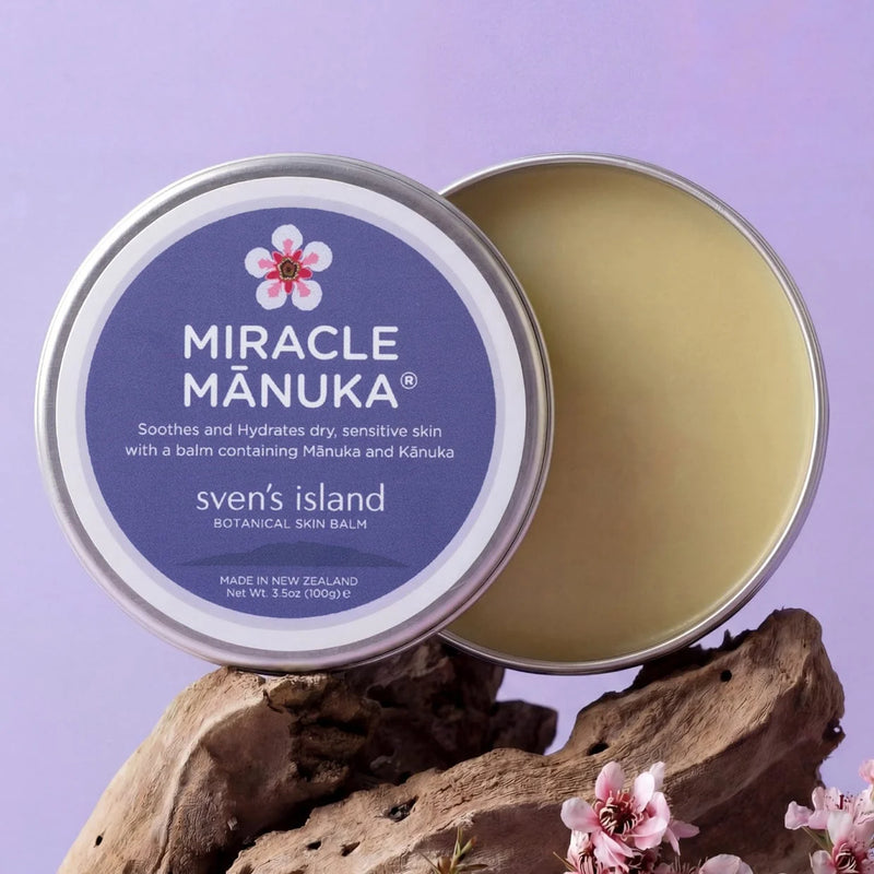 Miracle Manuka Flare Relief Balm for Dry, Itchy Skin - 3.5 oz
